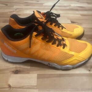 Reebok Bright Orange CrossFit Sneakers